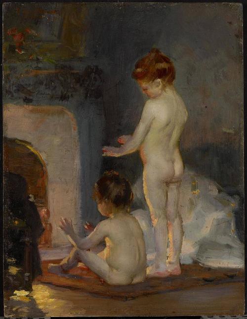 Sketch for "After the Bath"