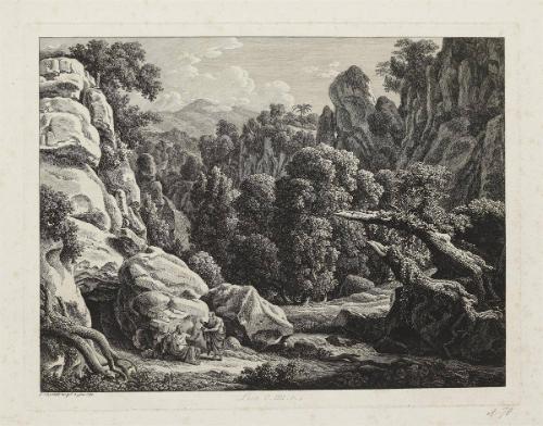 Die Landschaft mit der Versuchung Christi