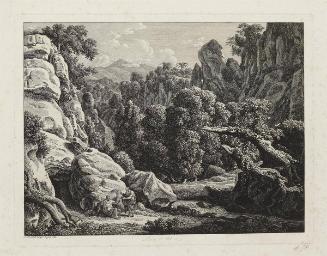 Die Landschaft mit der Versuchung Christi