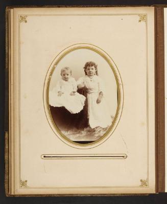 Ruby Gordon Peterkin (1887-1961) and Clara Irene Peterkin (1890-1971) [sisters of Theresa Bywater Peterkin]