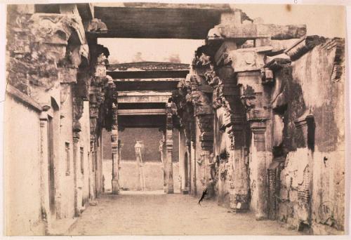 Trichinopoly. Entrance to the Pagoda on the Rock, Looking Outwards
