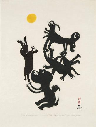 Spirits Reaching for Moon