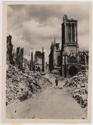 Caen - Then and Now: Ten Years after the Greatest of the 'Invasion' Battles, Caen is almost Completely Rebuilt.