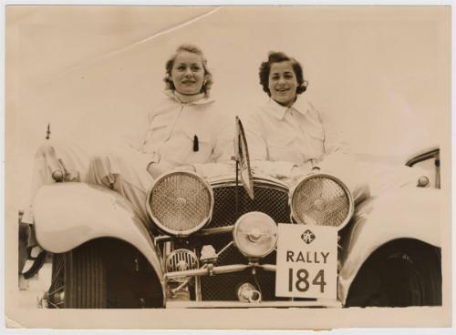 At Start of Royal Automobile Club Rally.