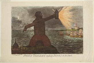 French-Telegraph making Signals in the Dark