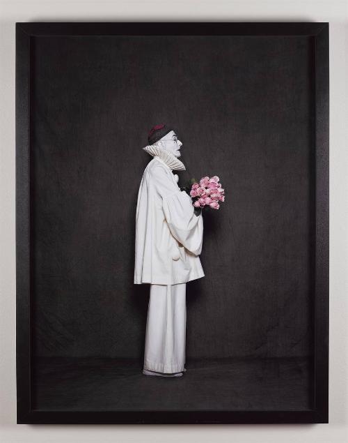 After Nadar: Pierrot in love