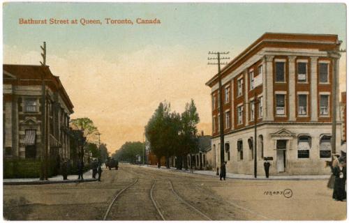 Bathurst Street at Queen, Toronto, Canada