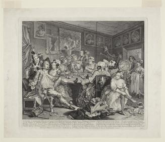 A Rake's Progress, Plate 3