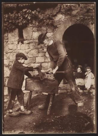 The carpenter - knife-grinder at Pabu