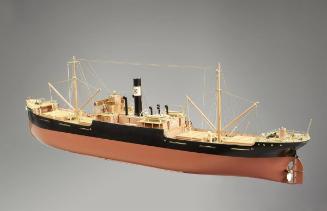 Cargo Tramp Steamer, Menin Ridge, Builder's Model