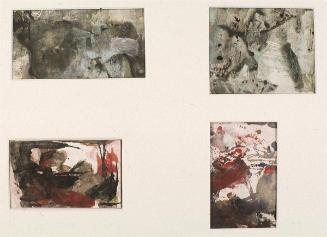 Group of monoprint studies (ii)