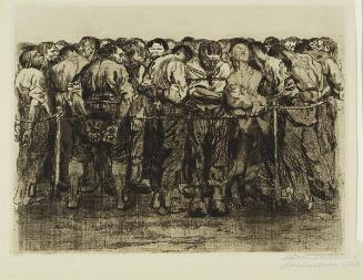 Die Gefangenen   Plate 7 from Bauernkrieg