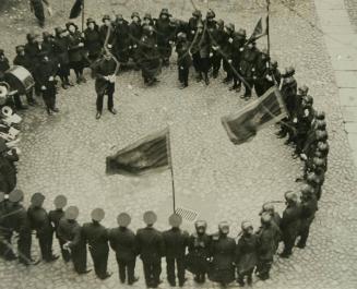 Hallelujah! An open-air concert of the Salvation Army. Evangelizing in the city squares.