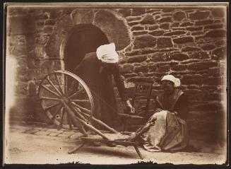 The thread-maker on the street of old Trotieux
