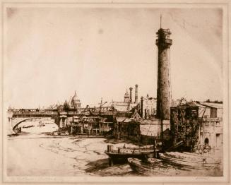 The Shot Tower & Waterloo Bridge