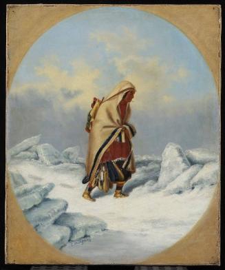 Indian Woman, Moccasin Seller