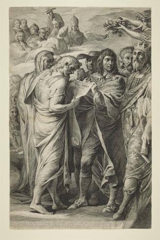 Lord Baltimore and the Group of Legislators