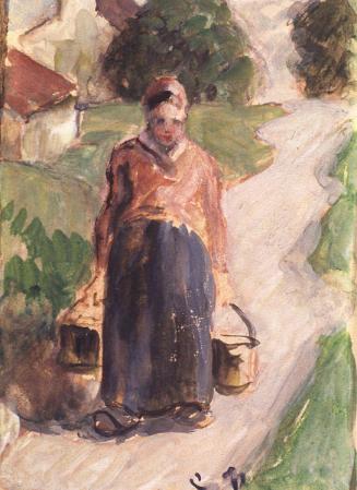 Peasant Woman Carrying Buckets