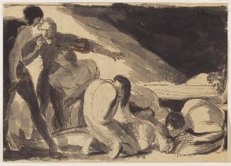 John Howard Visiting a Prison or Lazaretto