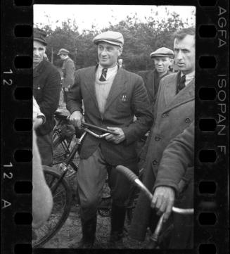 Delegation after liberation [with Michal Podchlebnik in centre] post 1945