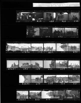 Negative Sheet #46 from Lodz Ghetto Collection