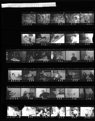 Negative Sheet #47 from Lodz Ghetto Collection