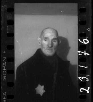 Portrait study of male ghetto resident