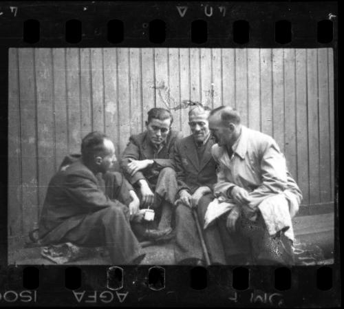 Portrait of four men