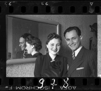 Portrait of a couple laughing