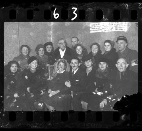 The marriage of Henryk Ross and Stefania Schoenberg