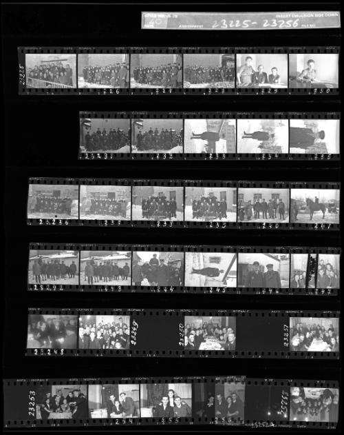 Negative Sheet # 40 from Lodz Ghetto Collection