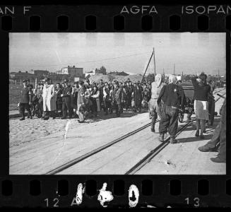 Mass deportation passing fecal workers