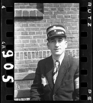 Portrait of a Jewish policeman