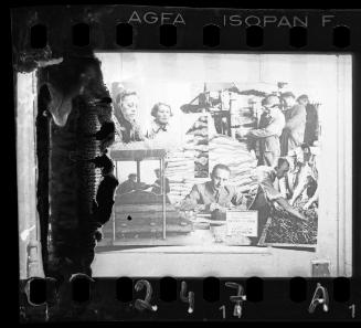 Photomontage promoting work in the ghetto to the Germans