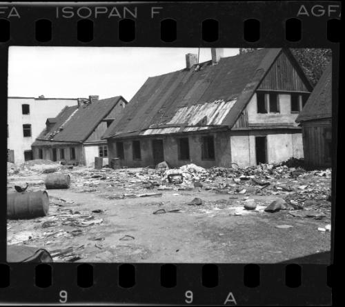 The ghetto after the massive deportation