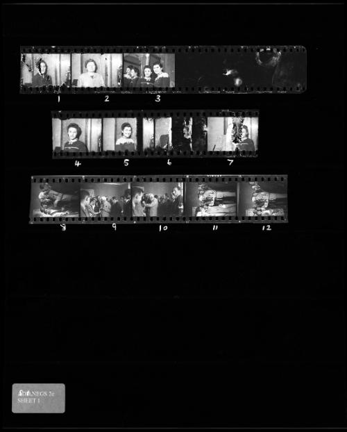 Sheet #1 from Lodz Ghetto Collection Series Additional Negatives 2C