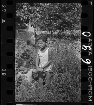 Portrait of two boys