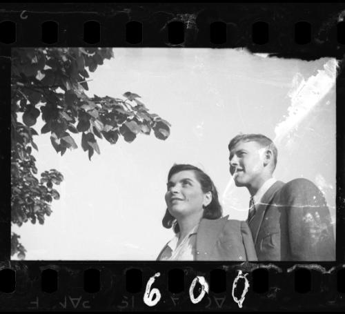 Couple in the garden