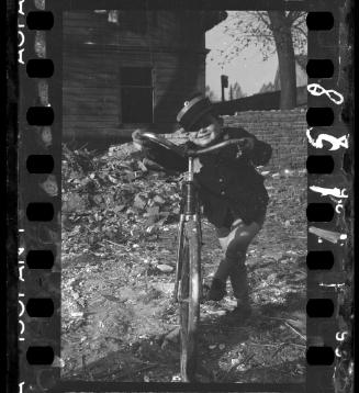 Playing ghetto policeman