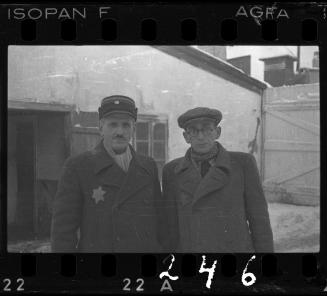 Mr. Elefant, Transport Department Administrator and a worker, in winter