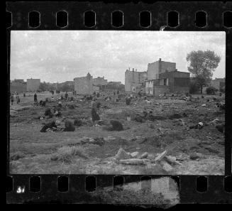 Residents digging for food, coal, and other provisons
