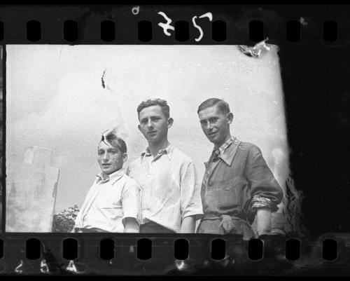 Portrait of three men