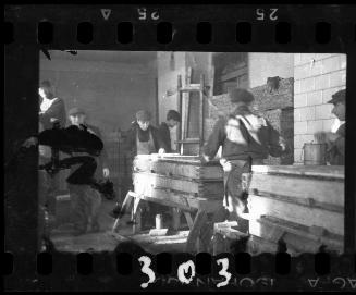 Mattress and woodframe production at the Holzwollenfabrik workshop