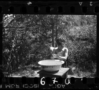 Portrait of two boys