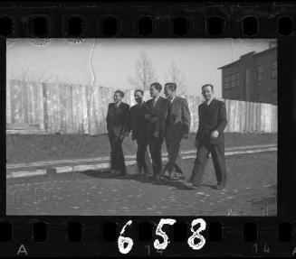 Group portrait of men