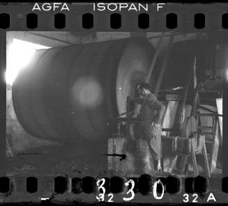 Administrator in the leather factory