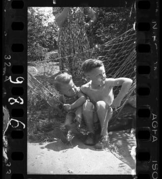 Portrait of two boys