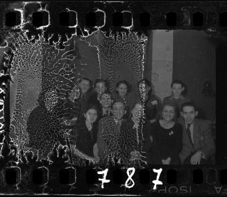 Group portrait of residents