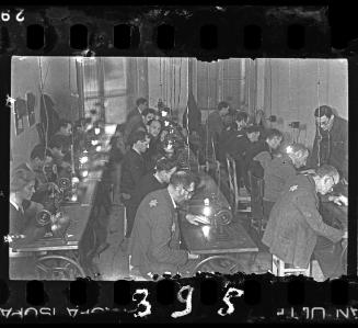 Workers in the textile department, Lodz Ghetto