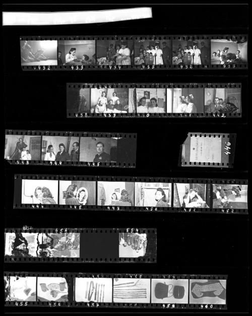 Negative Sheet #15 from Lodz Ghetto Collection